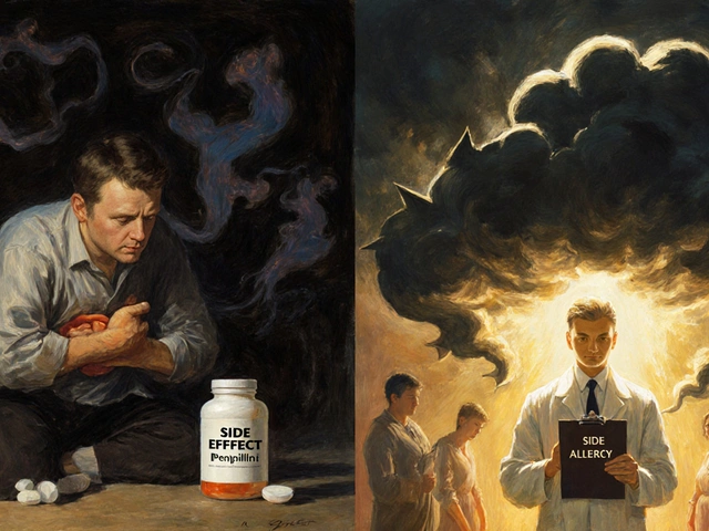 Difference Between Medication Side Effects and Allergic Drug Reactions