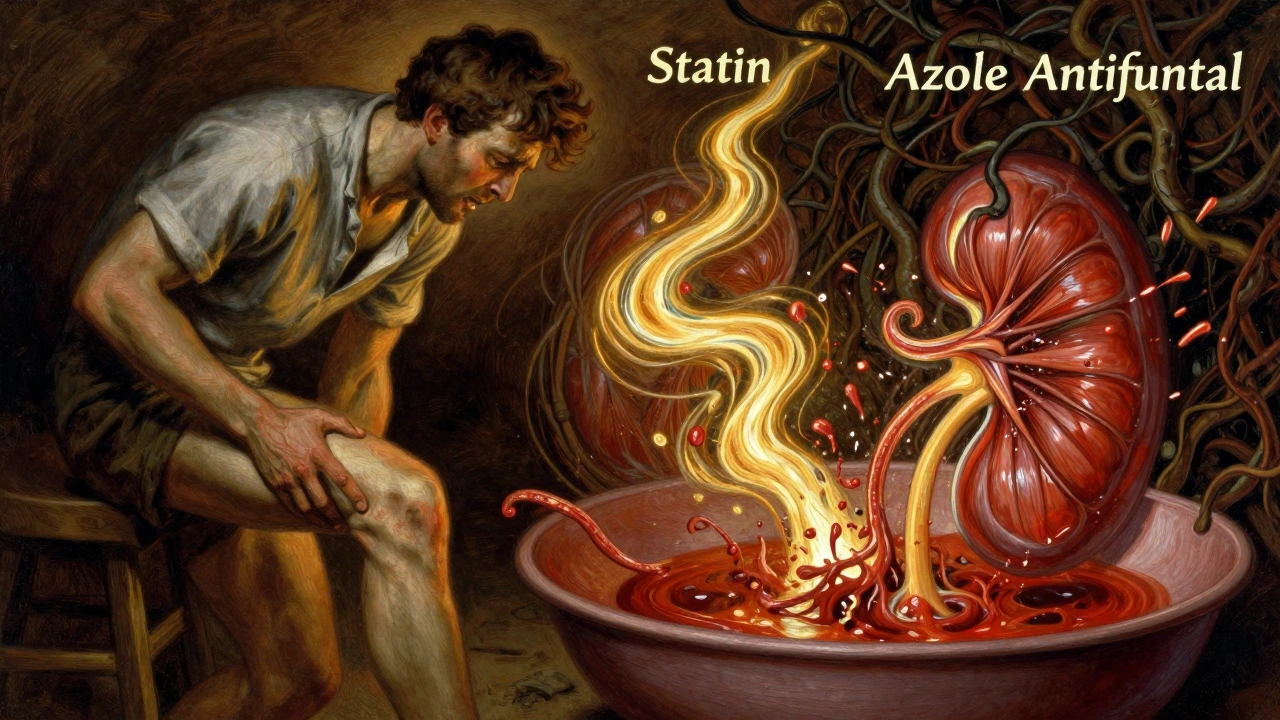 Statins and Antifungal Medications: How Their Interaction Can Cause Dangerous Muscle Damage